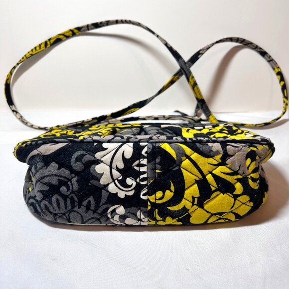 Vera Bradley (Retired) Baroque Small Purse-Black/Gold-Cloth-Pleated - Picture 12 of 15